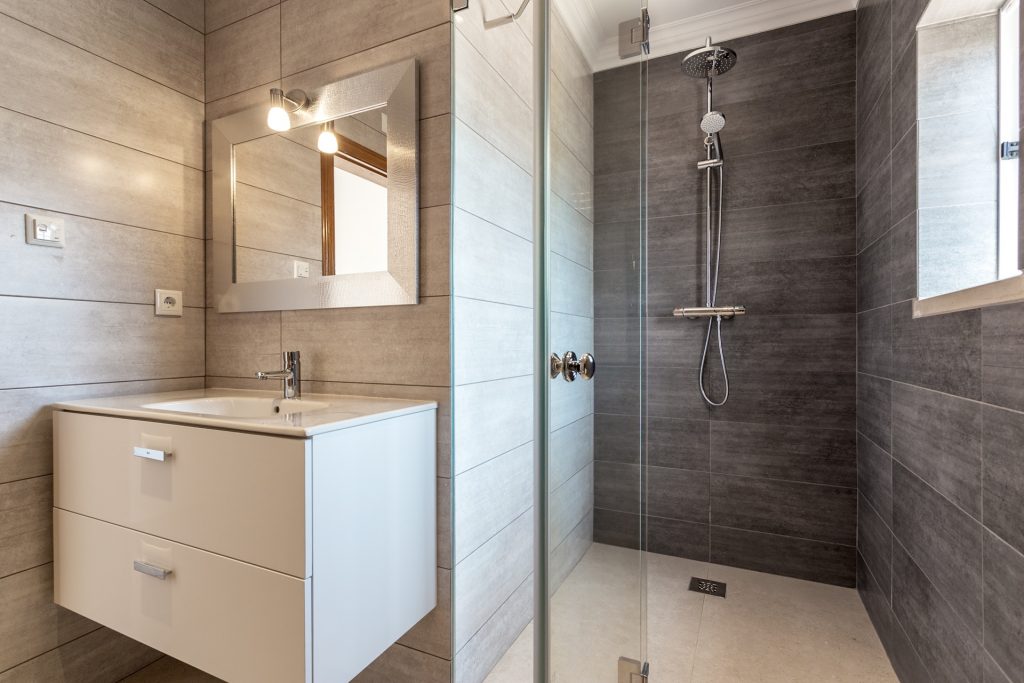 glass shower door