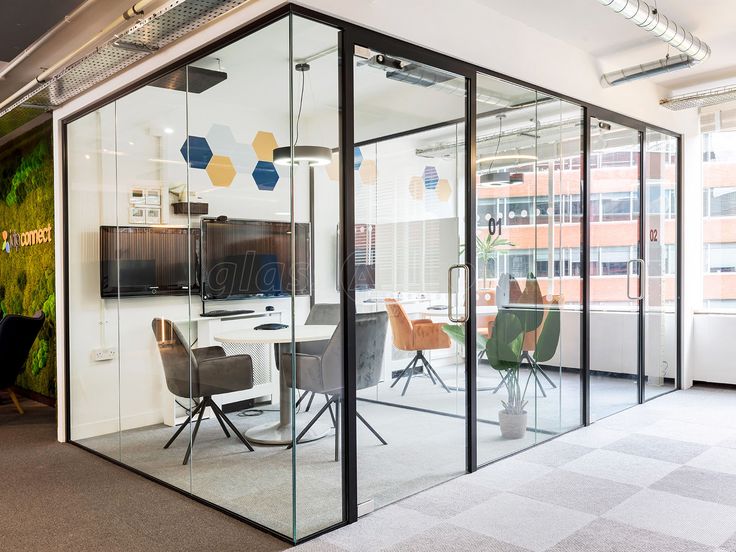 Glass Office Cubicles,